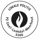 Trodat 4922 zegelstempel - diameter 20 mm