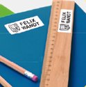Kledingstempel Colop MARKY 4911 met inkt voor textiel